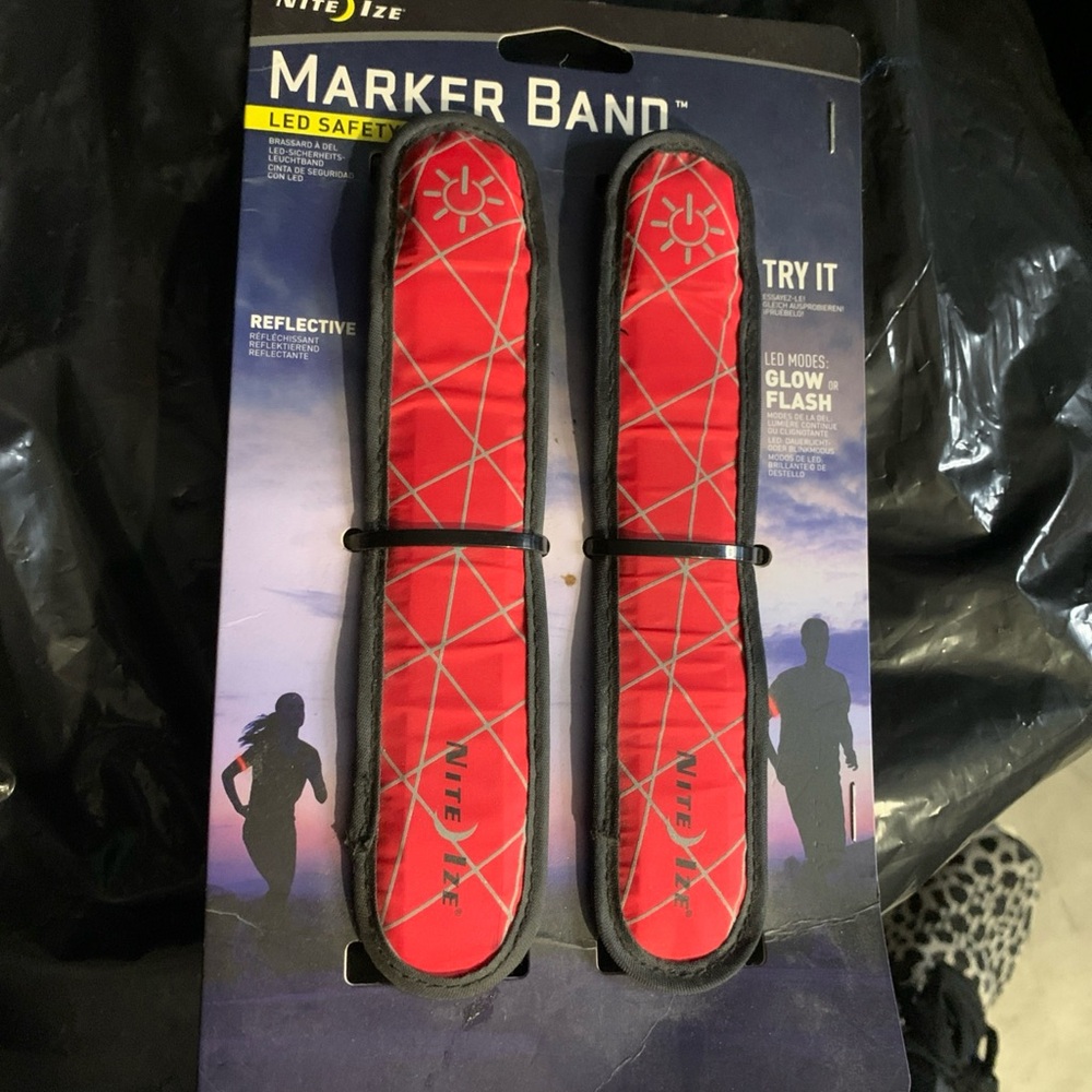 Red LED Safety Marker Band